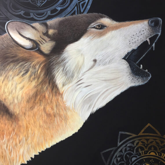 Mandala Wolf